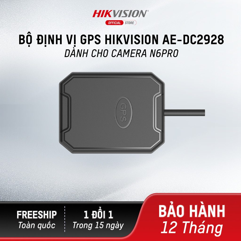 [Quà tặng không bán] Bộ Định Vị GPS Hikvision AE-DC2928 – Hỗ trợ Camera N6 Pro ghi tốc độ và theo dõ