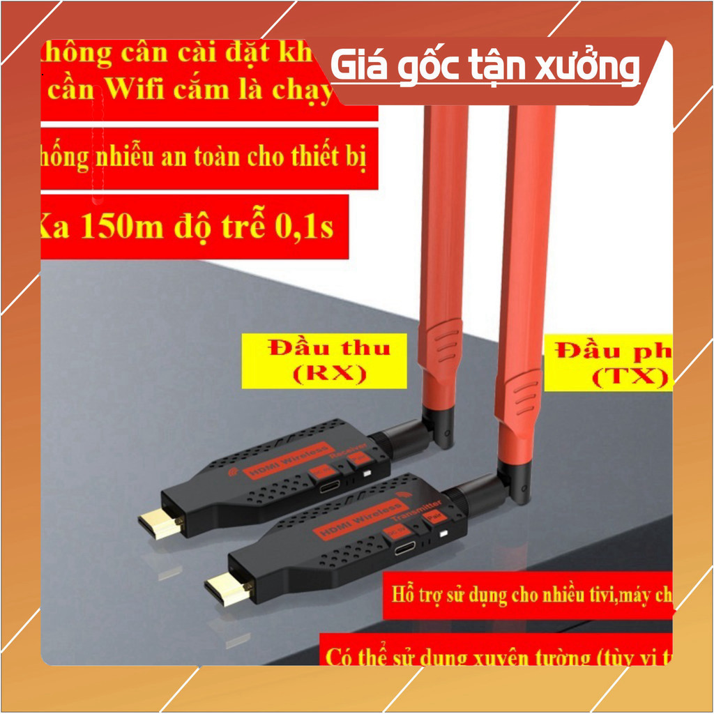 HDMI không dây 200m sử dụng cho 4 máy chiếu TV (LAD200m) 2026