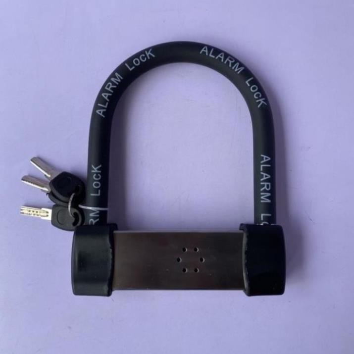 Khoá chữ U chống trộm có chuông báo động LK 605, 604 (chính hãng) [BC shop] (Shop BC) TL