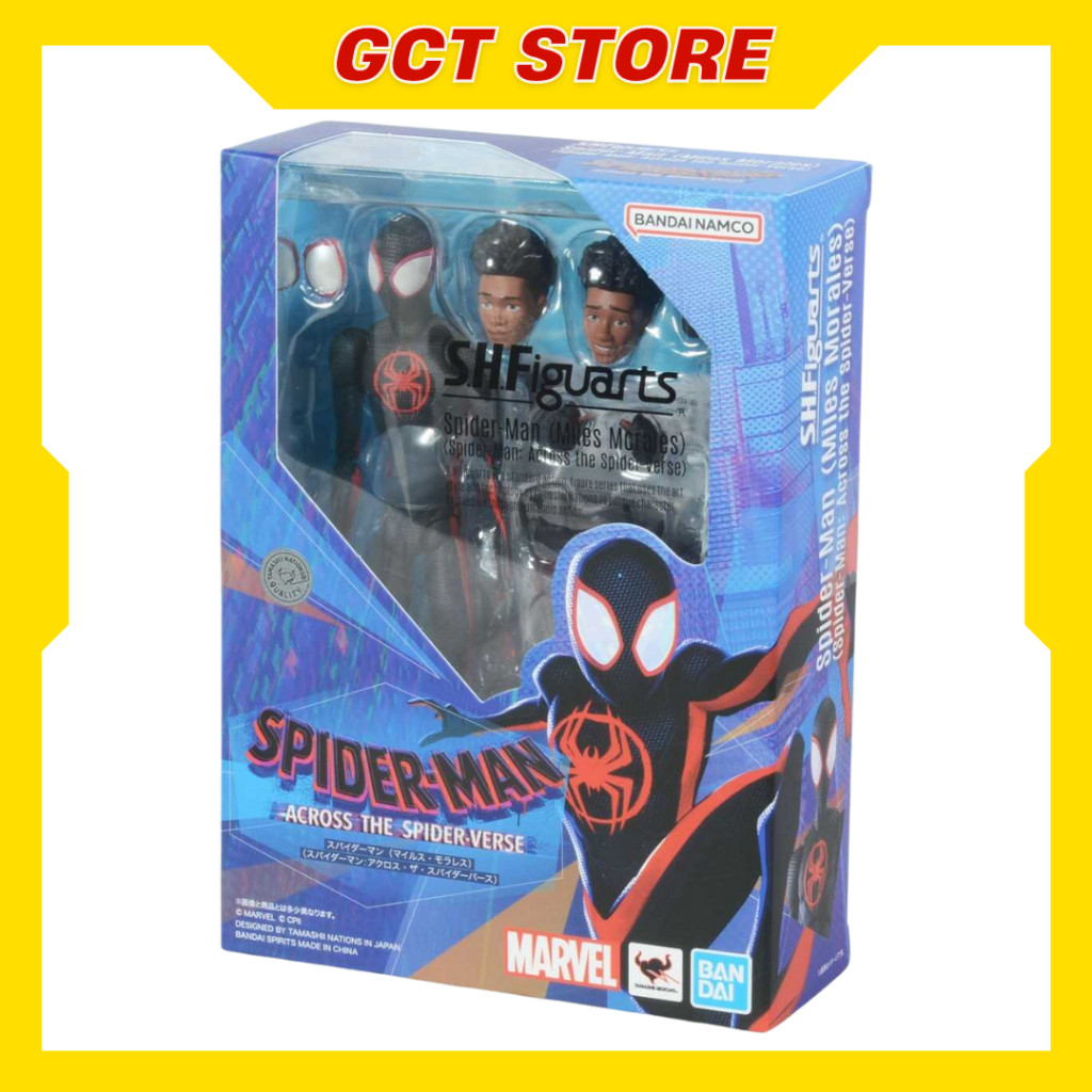 [PRE ÍT NGÀY] Mô Hình SHF Spider-Man Miles Morales Spider-Man: Across the Spider-Verse