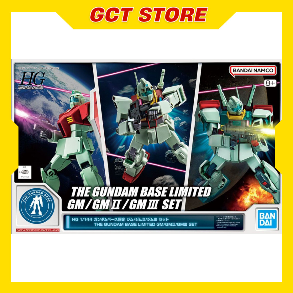 [PRE ÍT NGÀY] Mô Hình Lắp Ráp HG GM GM II GM III Set