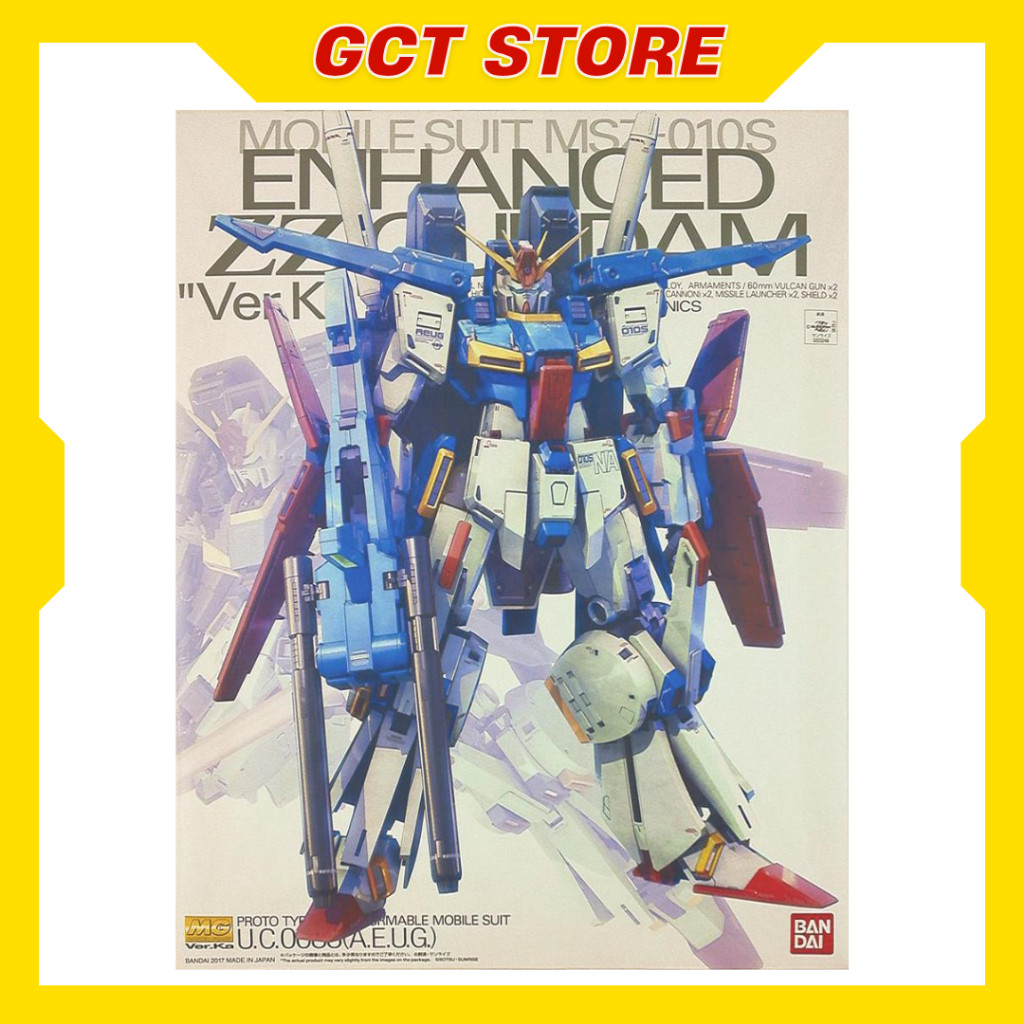 [Đặt Trước] Mô Hình Lắp Ráp MG Enhanced ZZ Gundam VerKa