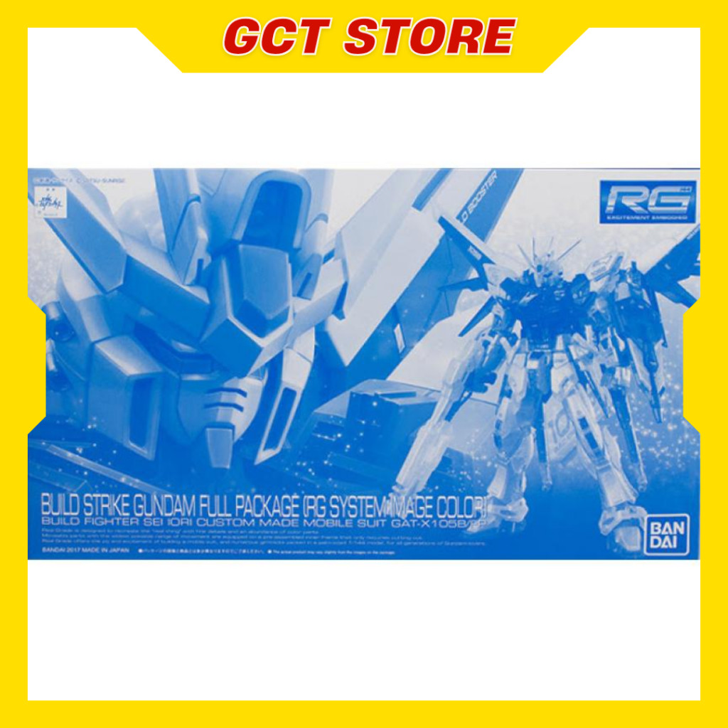 [PRE ÍT NGÀY] Mô Hình Lắp Ráp RG Build Strike Full Package Rg System Image Color