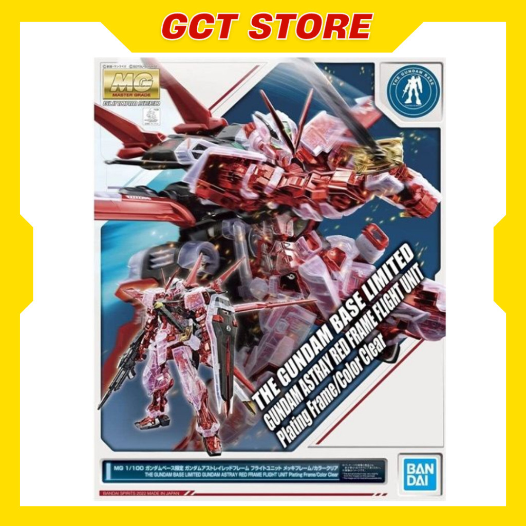 [PRE ÍT NGÀY] Mô Hình Lắp Ráp MG Astray Red Frame Flight Unit Plating Frame Color Clear