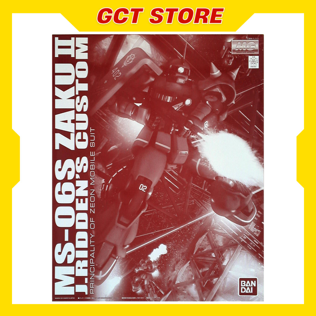 [PRE ÍT NGÀY] Mô Hình Lắp Ráp MG Zaku II ver. 2.0 Johnny Ridden Custom