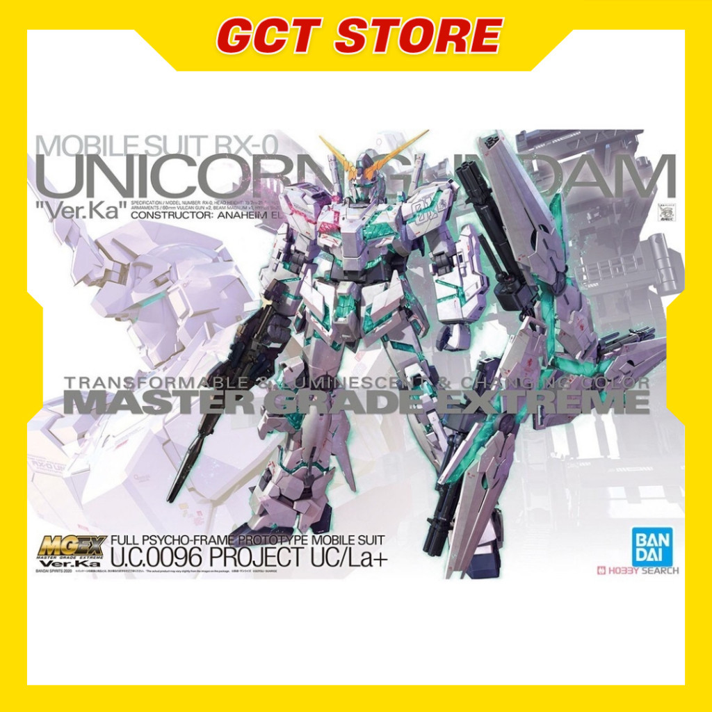 [PRE ÍT NGÀY] Mô Hình Lắp Ráp MGEX Unicorn Ver Ka