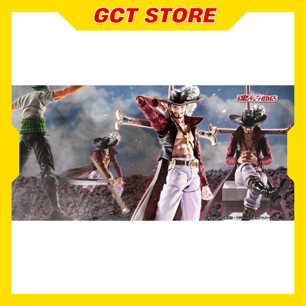 [Đặt Trước] Mô Hình SHF Dracule Mihawk Hawkeye