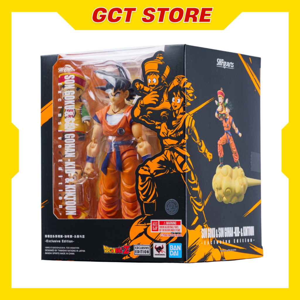 [Đặt Trước] Mô Hình SHF Son Goku & Son Gohan Kid Exclusive Edition Dragon Ball Z