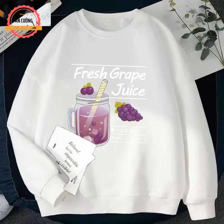 Áo sweater, áo thu đông dài tay, áo thun dài tay nam nữ chất cotton cổ tròn01 UT