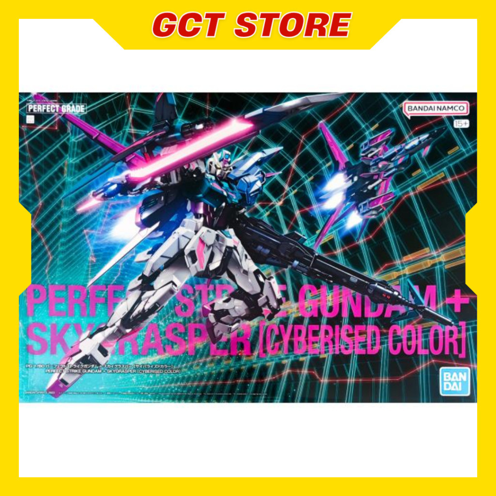 [PRE ÍT NGÀY] Mô Hình Lắp Ráp PG Perfect Strike Gundam + Skygrasper Cyberised Color