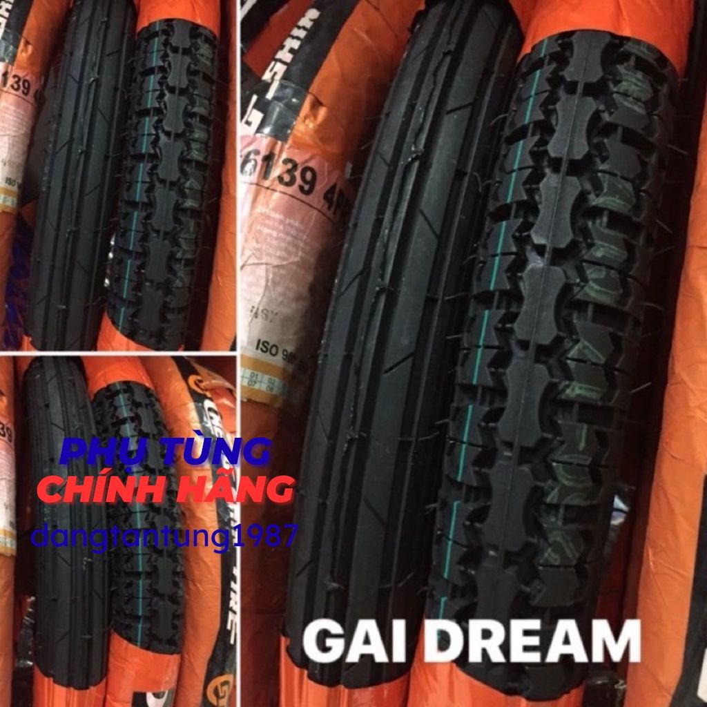 Vỏ xe CHENG SHIN dream wave sirius eFuture Jupiter Exciter Sirius Blade StarX Angela Viva Fi Galaxy 