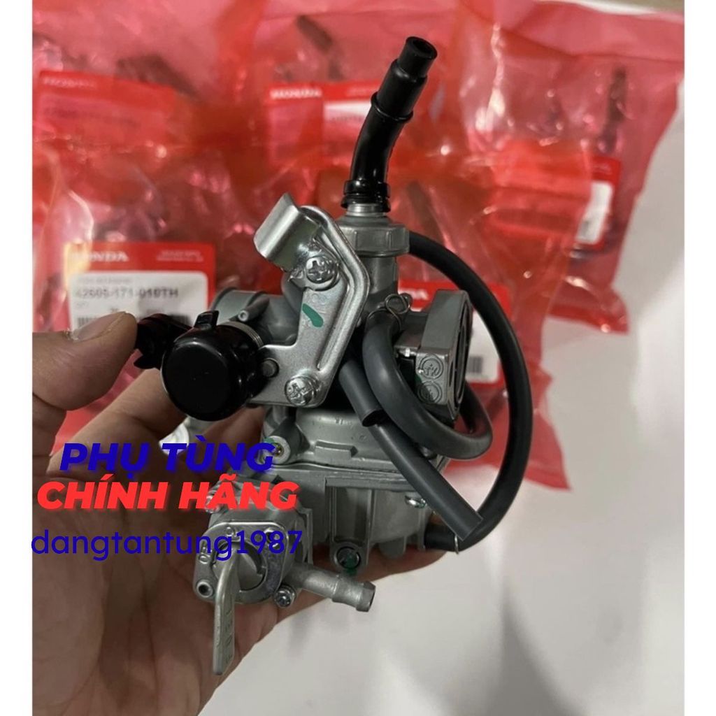 Bình xăng con 100cc tiết kiệm xăng lắp dream , wave , rs