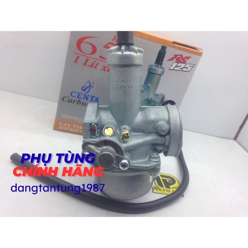 Bình xăng con, chế hòa khí Centa RS 125cc