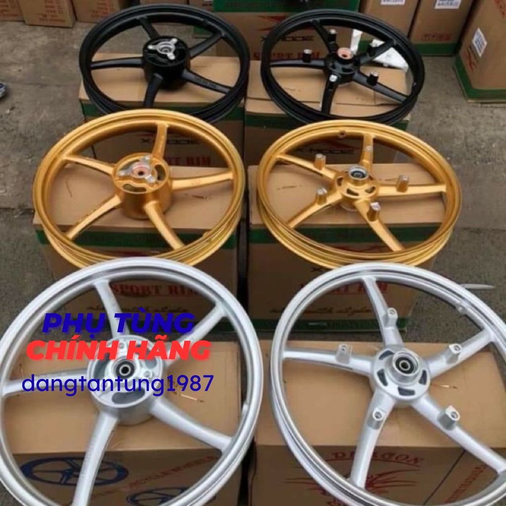 Mâm 5 cây cho satria raider