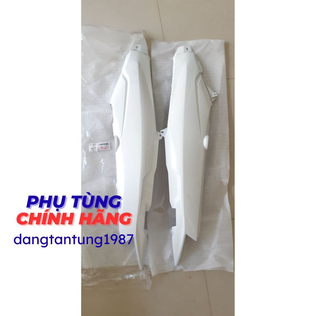 Ốp sườn Sirius trắng Yamaha