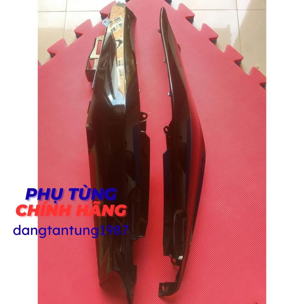 Ốp sườn Sirius Fi đen Yamaha đời đầu 2013