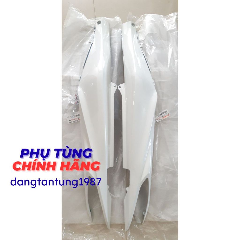 Ốp sườn Jupiter 2011 Yamaha - Trắng