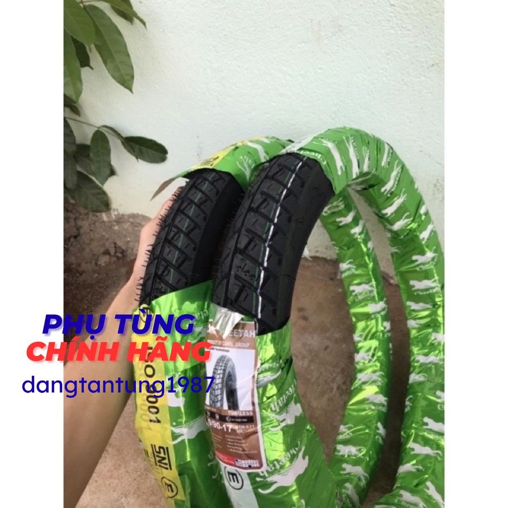 cặp lốp 70/90-17 và 80/90-17 cheetah gai michelin vỏ không ruột hoặc sài ruột