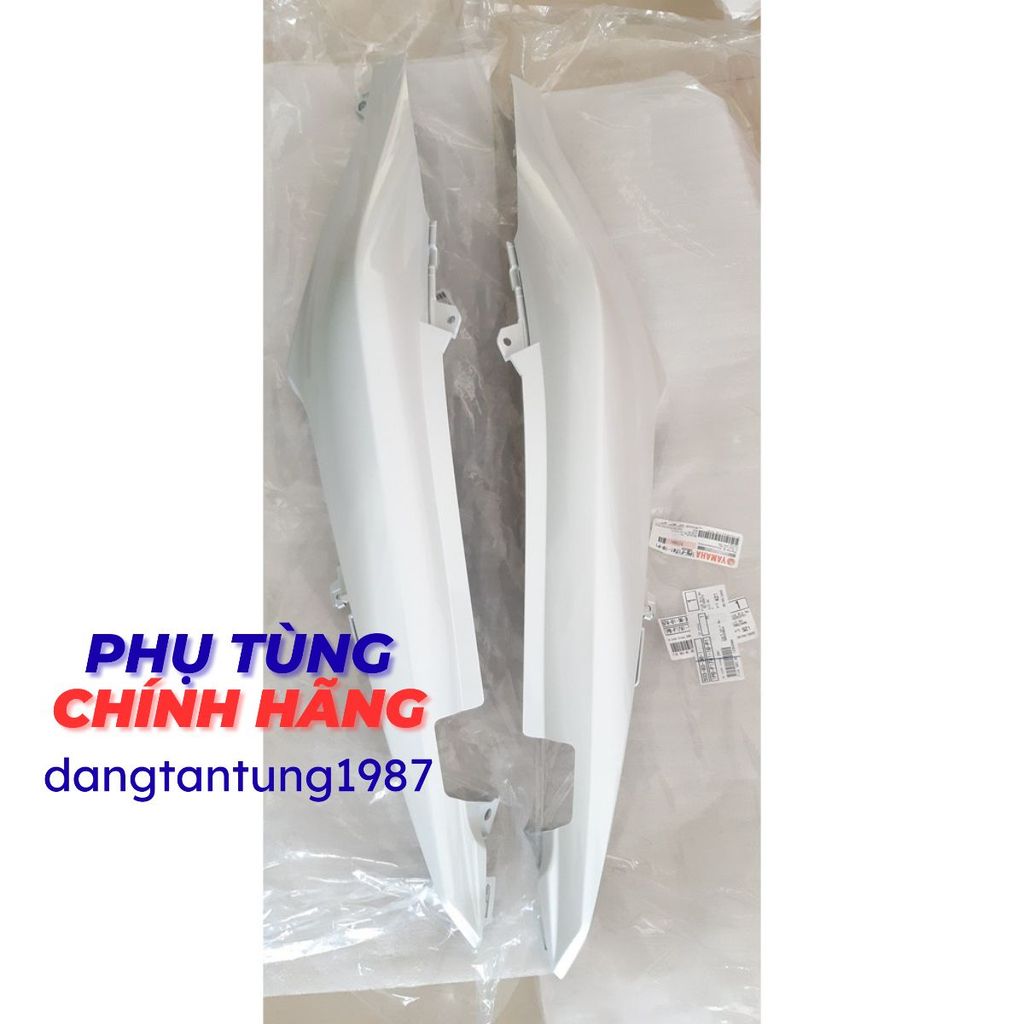 Ốp sườn Jupiter FI trắng Yamaha