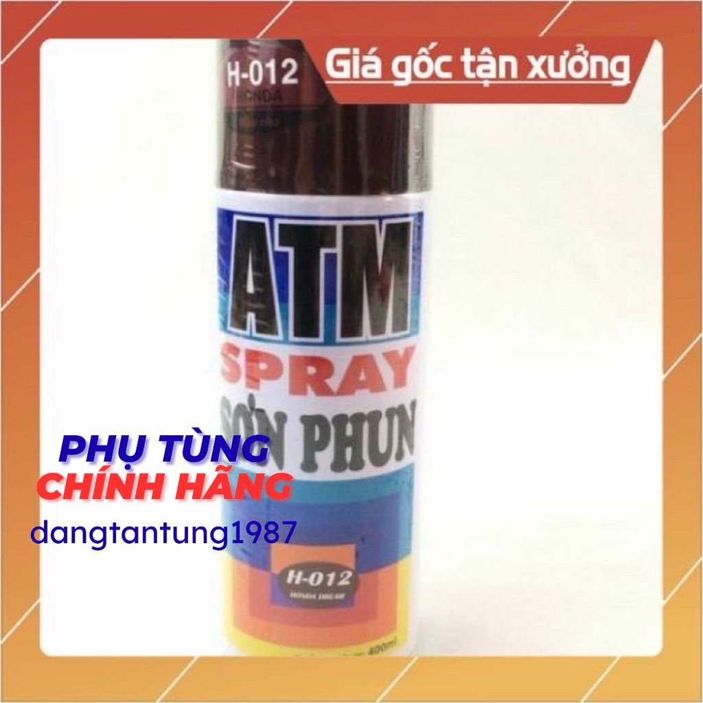 [hot] sơn xịt màu nho - nâu tím xe dream H012