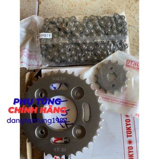  Nhông sên dĩa RK Nhật Bản xe Dream Wave RS Future và các dòng xe máy phổ thông khác. 