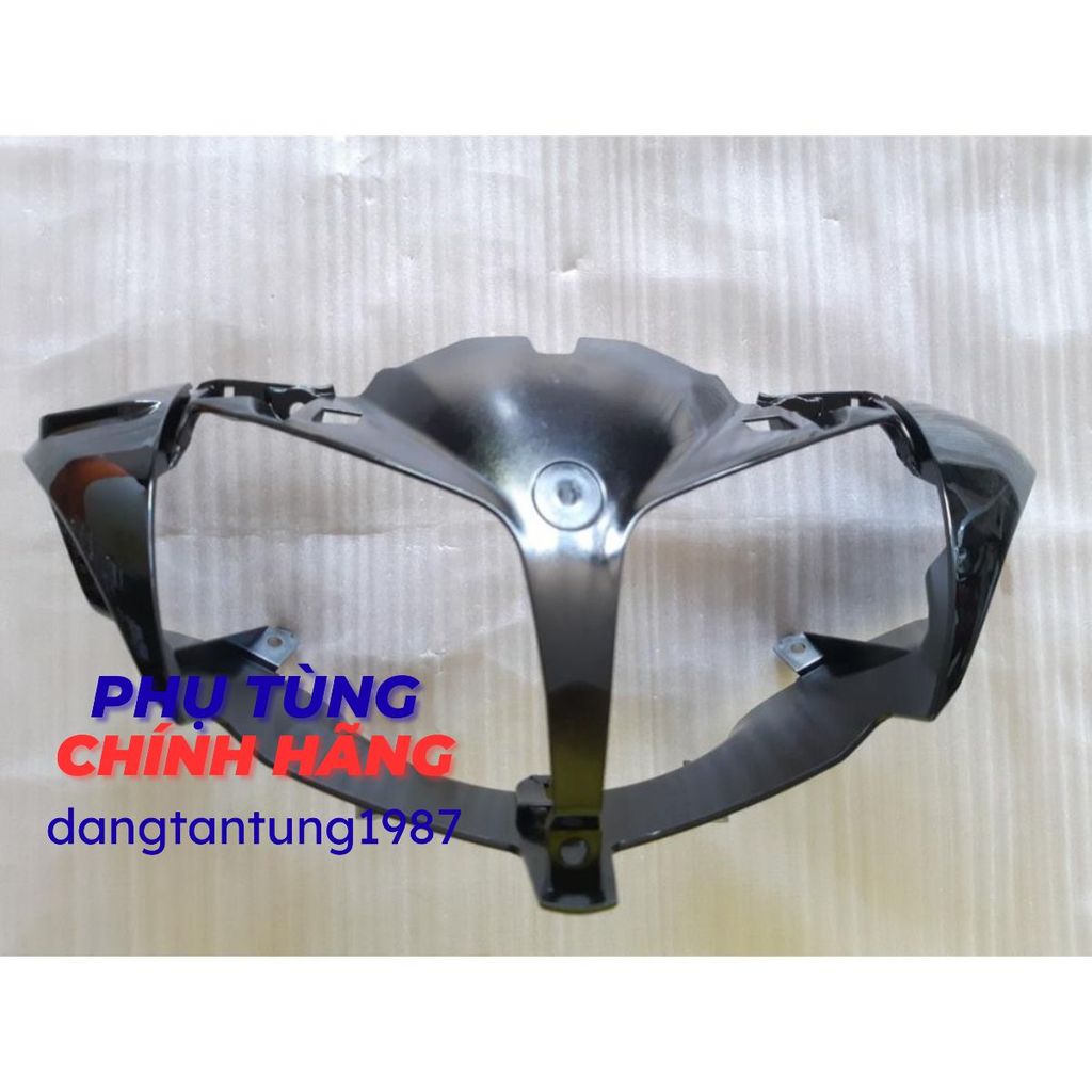 Ốp đầu trước (Nắp trước tay lái) Jupiter 2011 đen