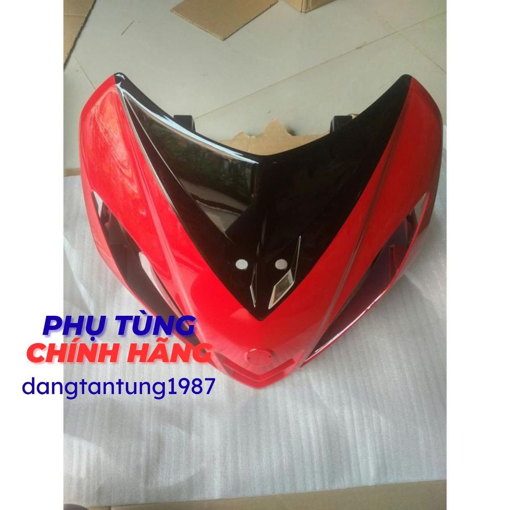 Mặt nạ Exciter 2006 - 2010 màu Đỏ - Đen