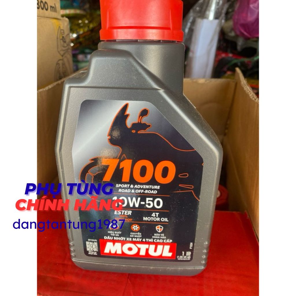 Nhớt xe máy tổng hợp Motul 7100 10W50