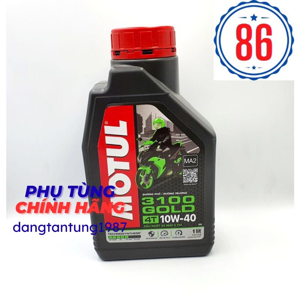 Nhớt xe số cao cấp MOTUL 3100 GOLD 1l