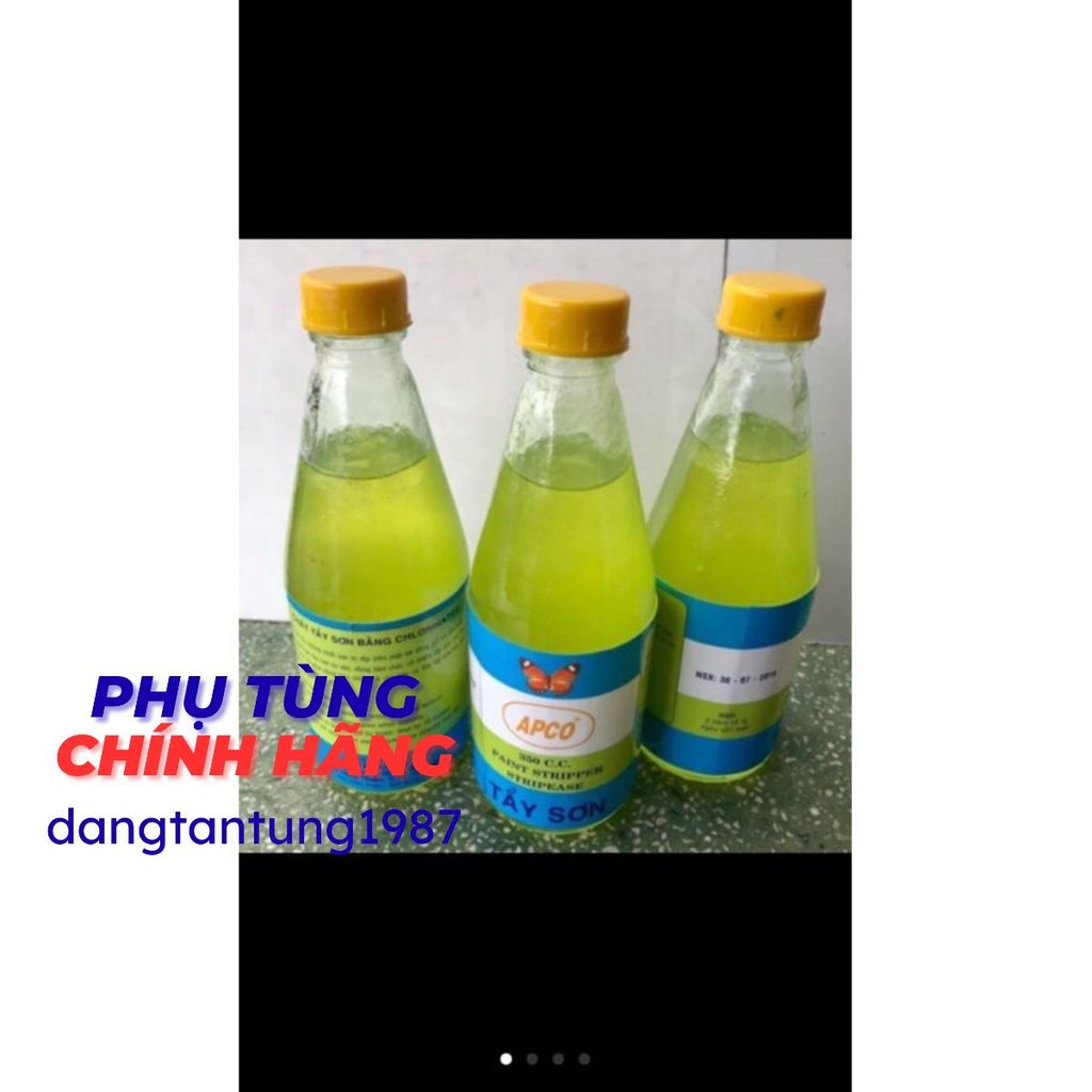 Chai tẩy sơn xe máy