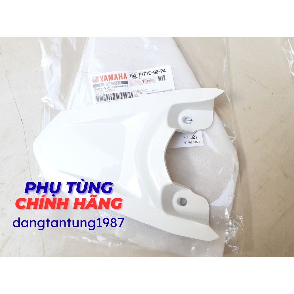 Mu rùa (Ốp đuôi) Taurus trắng Yamaha
