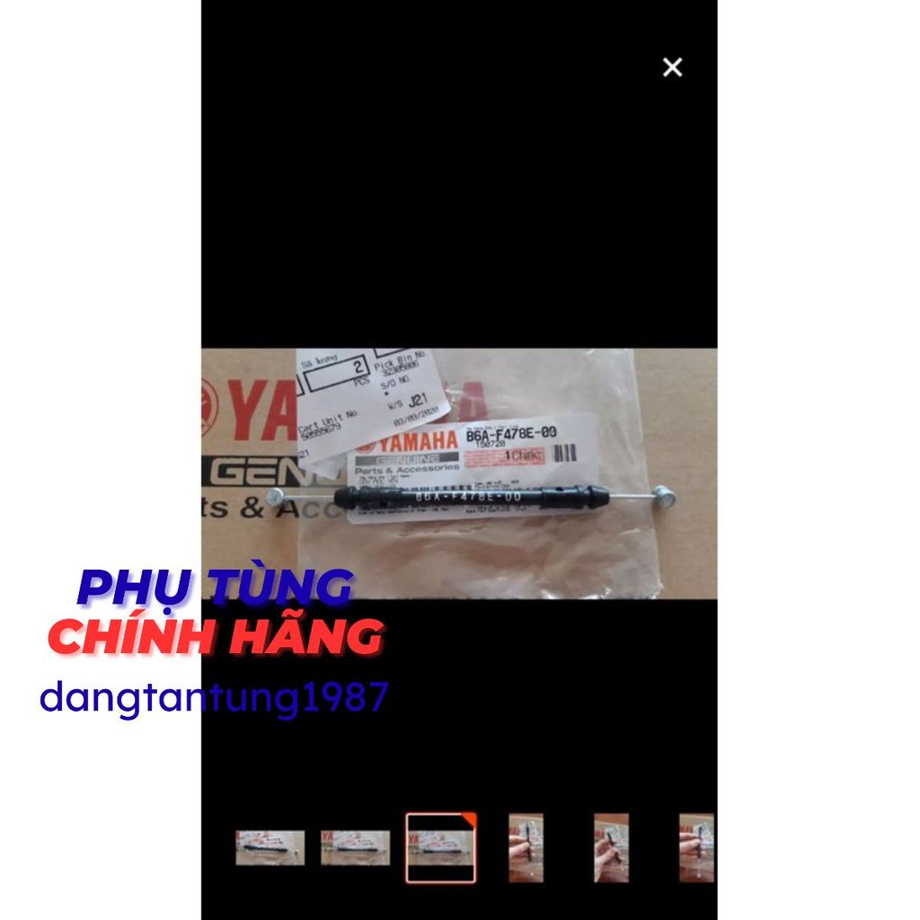 Dây móc yên Sirius , ex 2006- 2010