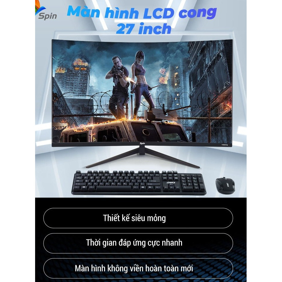 【Giao hàng nhanh HCM】27/32/34inch siêu rộng  chơi Màn hình