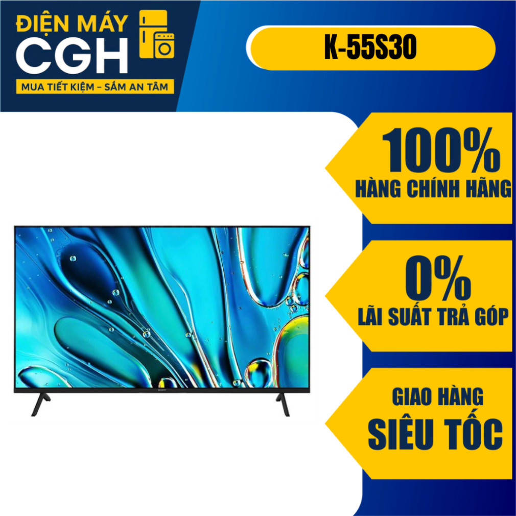 [ Tivi SONY 55 inch 4K Smart Tivi K-55S30 ]