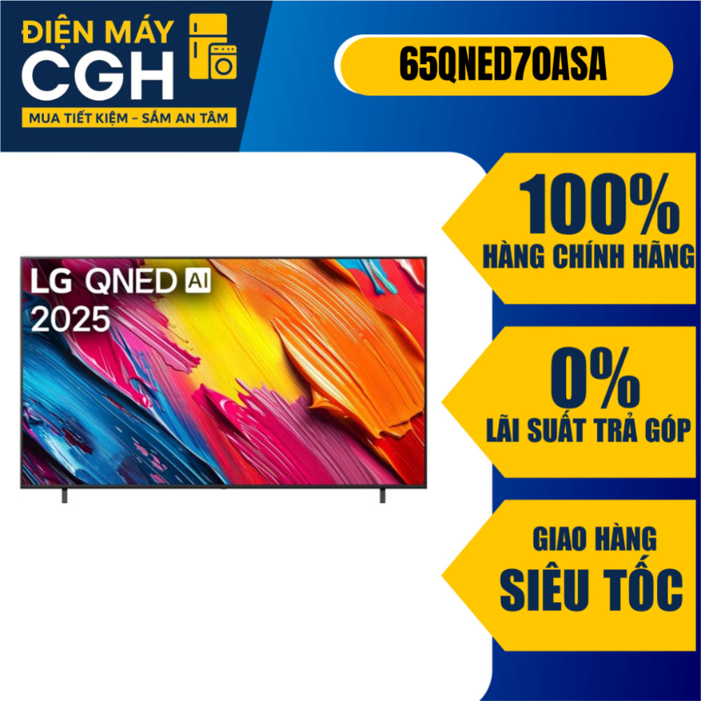 [ Tivi LG 65 inch Smart 4K QNED 65QNED70ASA ]