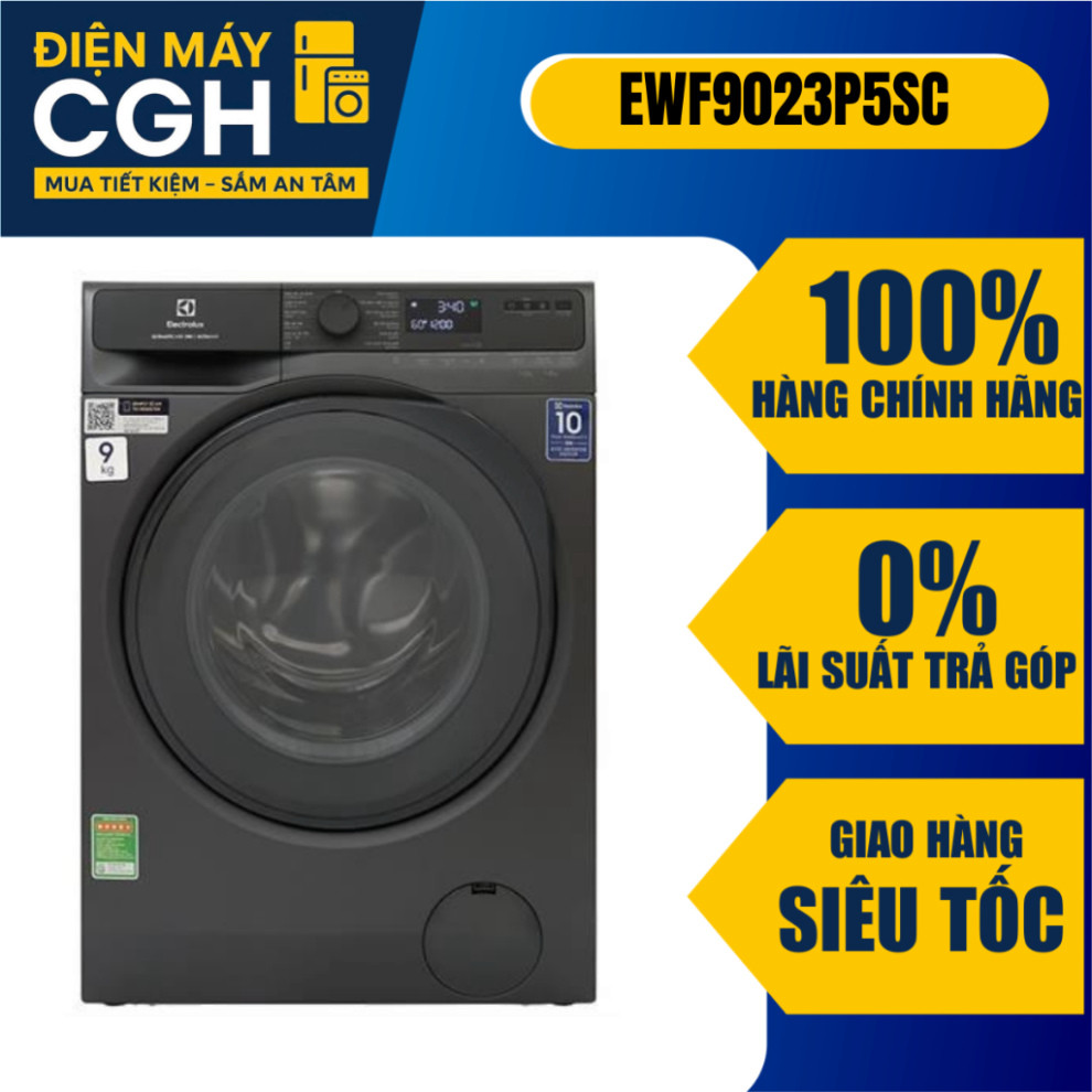 [ Máy giặt Electrolux UltimateCare 500 Inverter 9 kg EWF9023P5SC ]