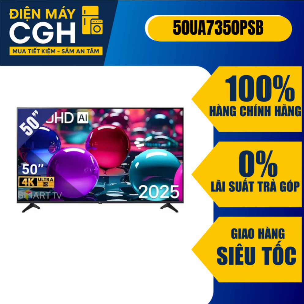 [ Tivi LG 50 inch 4k Smart TV 50UA7350PSB ]
