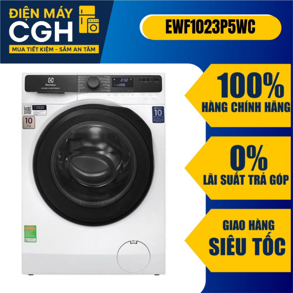 [ Máy giặt Electrolux UltimateCare 500 Inverter 10 kg EWF1023P5WC ]