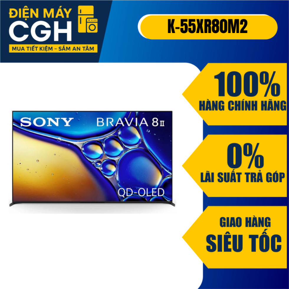 [ Tivi SONY 55 inch,OLED ,4K Smart Tivi K-55XR80M2 ]