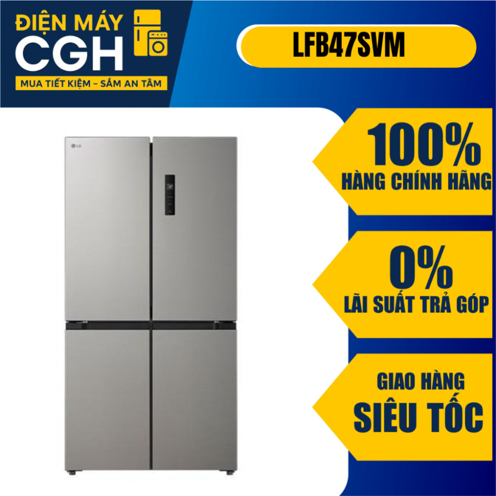 [ Tủ lạnh LG Inverter 474 lít Multi Door LFB47SVM ]