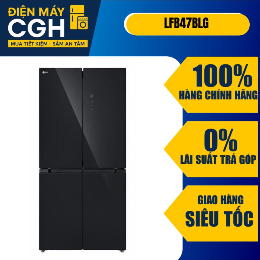 [ Tủ lạnh LG Inverter 474 lít Multi Door LFB47BLG ]