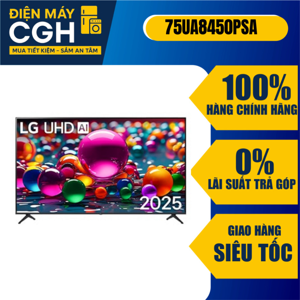 [ Tivi LG 75 inch 4k Smart TV 75UA8450PSA ]
