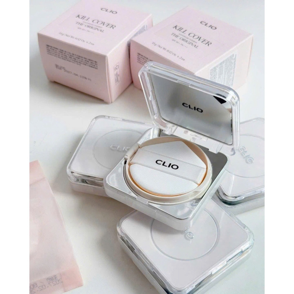 [CLIO] Cushion Che Phủ Cao Căng Mịn Glow Kill Cover Mesh Glow Essential