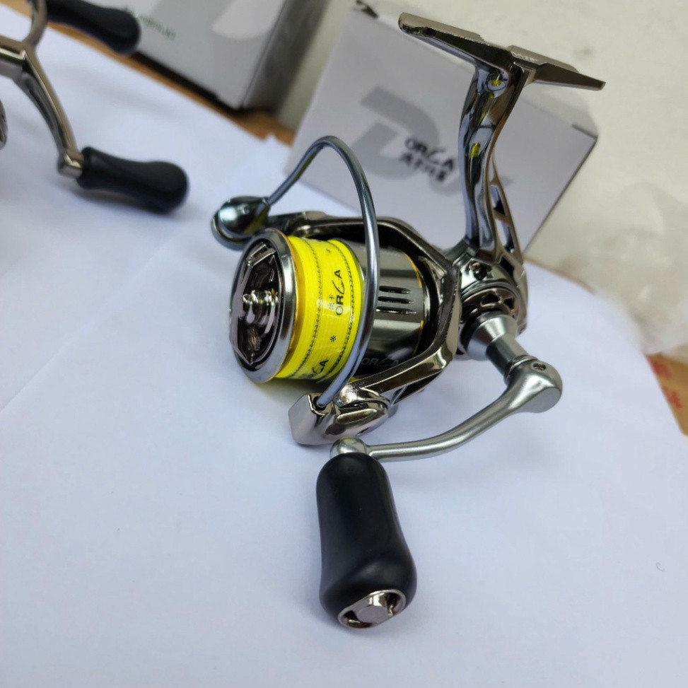 Máy Lure Đứng Cao Cấp Orca  D01 Có Sẵn Dây Pe-  có size 1000- 3000- 4000 gikkall