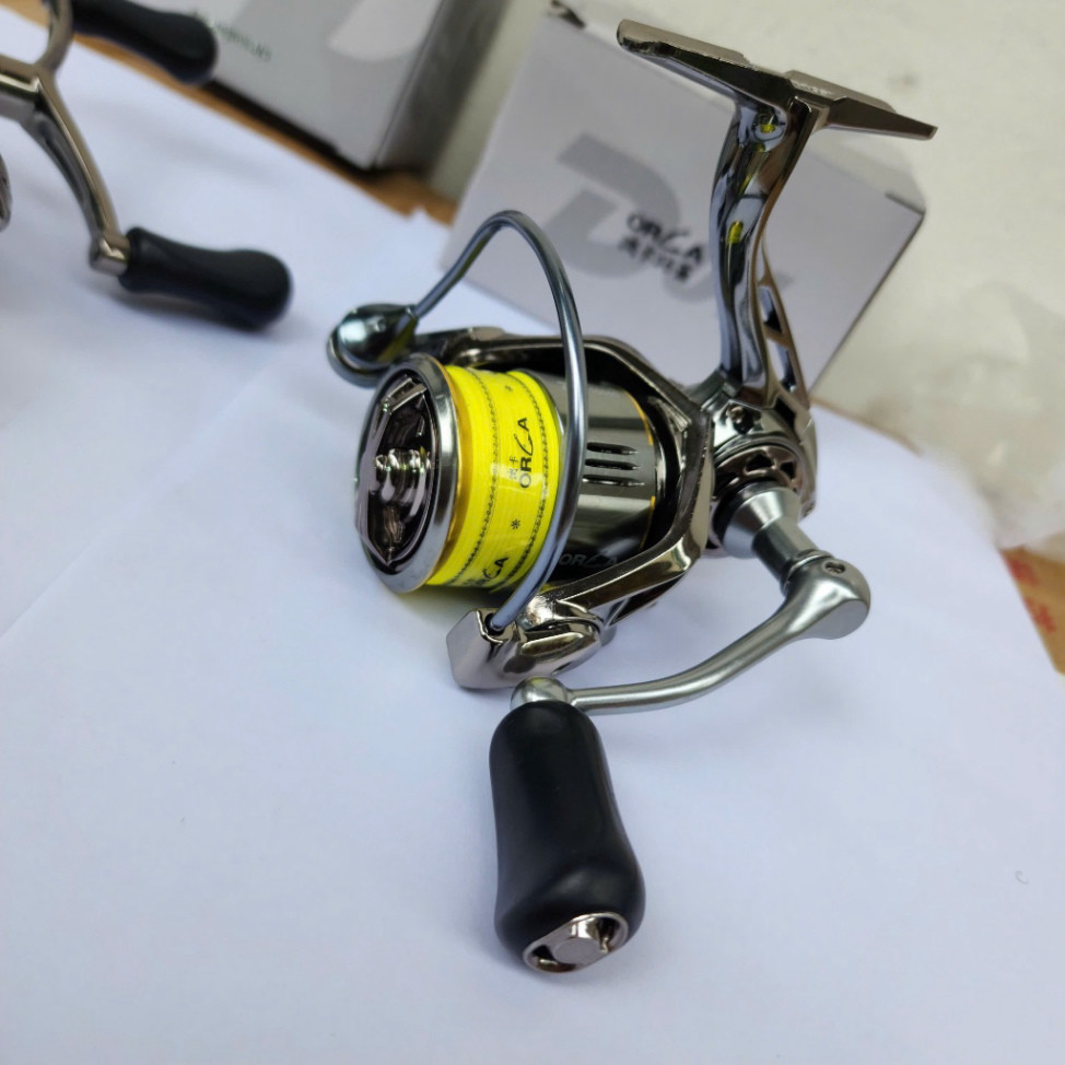 Máy Lure Đứng Cao Cấp Orca  D01 Có Sẵn Dây Pe-  có size 1000- 3000- 4000 gikkall