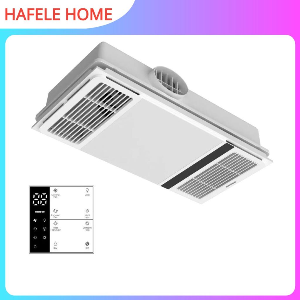 Quạt Hút Sưởi Có Remote Nanoco NBD2560 – Sưởi PTC 2400W, 5 Chức Năng, Tạo Không Gian Thoải Mái – EEH