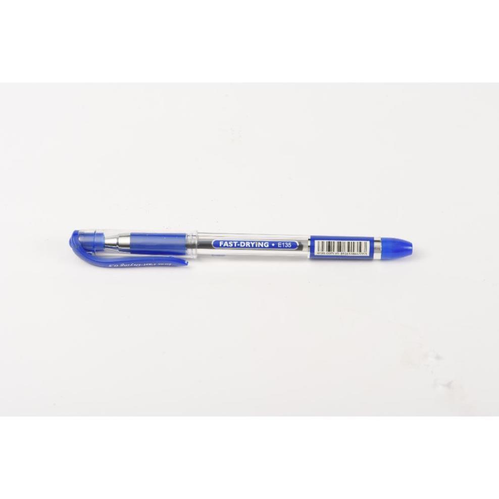 [ERAS] Combo 6 Chiếc Bút Gel Ngòi 0.5mm Eras E135 (Xanh/Đen)