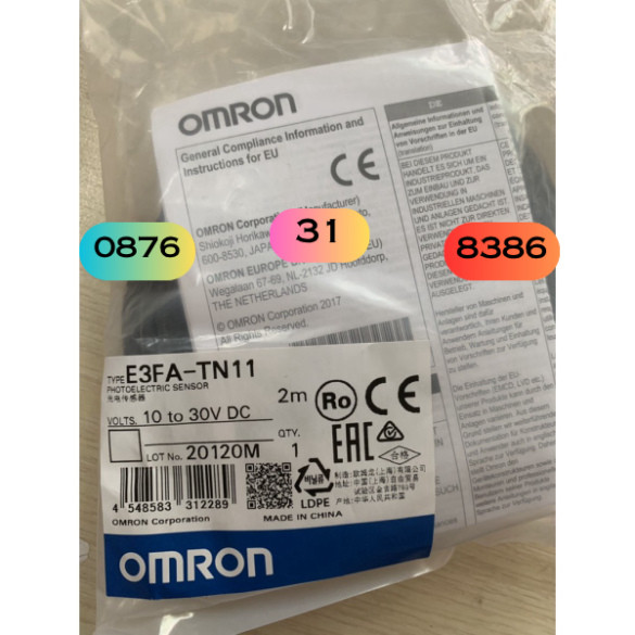 Cảm biến quang E3FA-TN11