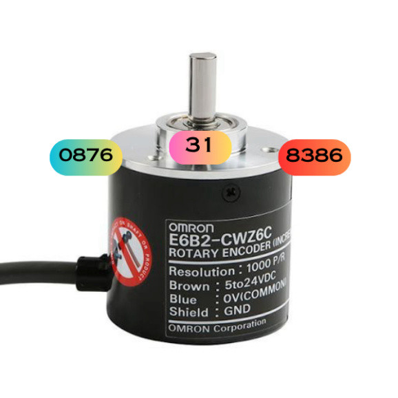 Encoder OMRON E6B2-CWZ6C 1000 xung