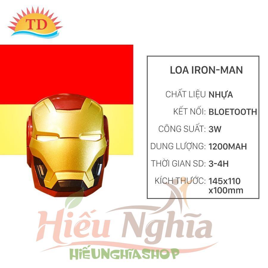 Loa Không Dây Bluetooth Hình Iron Man, Transformers BUMBLEBEE Bản Đặc Biệt Âm Thanh Siêu Hay, Bass C